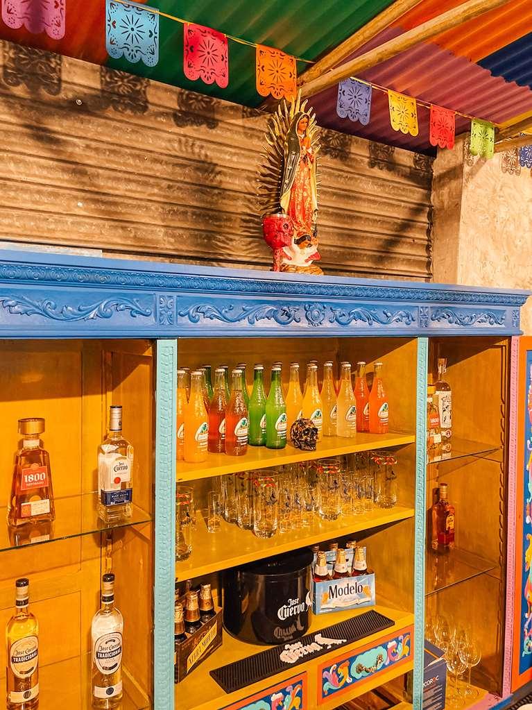 Palacio De Aviles Affiliated By Melia Restoran fotoğraf A selection of bottled Jarritos at a restaurant in San Francisco, California